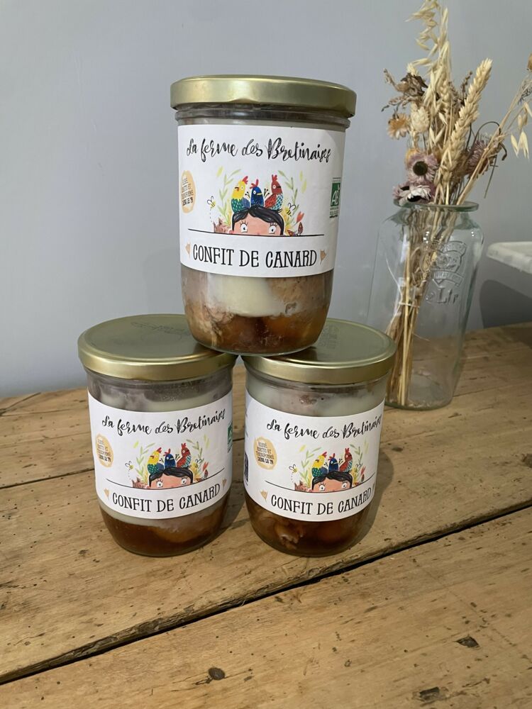 Confit de canard 800 grs